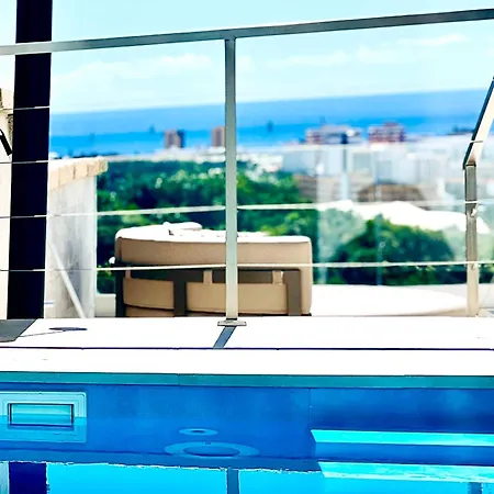 וילה Margarita Ocean View And Private Heated Pool אדחה